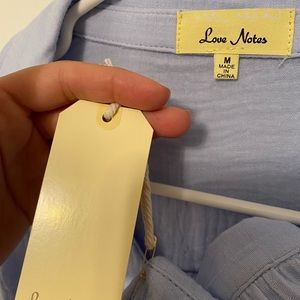 Love notes brand crop top medium